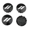 63mm 4pcs  for Dodge Wheel Cap Hubs Silver Bars Emblem Hellcat SRT Car Rims Cover for Chrysler Accessories