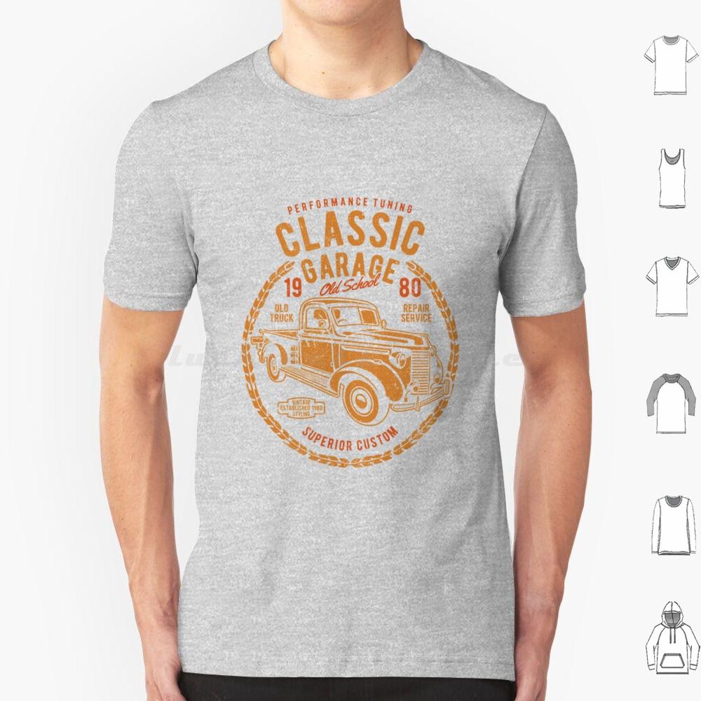 Classic Garage T Shirt Big Size 100 Cotton Classic Garage Highway Man Truck Car Rider Tv Show 1980 Usa American Geek Hero