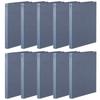 Kokuyo NEOS Flat Thick 250 Sheet A4 10 Blue File, Binding, Capacity, Size, Files, Gray, F-NEW10DMX10SET