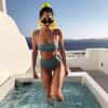 Set de Costume de Baie Bikini cu Trei Piese pentru Femei, European și American, 2025