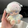 Transparent Acrylic Case for DIMOO Dolls Portable Protective Storage Cover Figure Display Organizer Box for Doll Collection