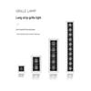 Surface-Mounted LED Grille Track Light