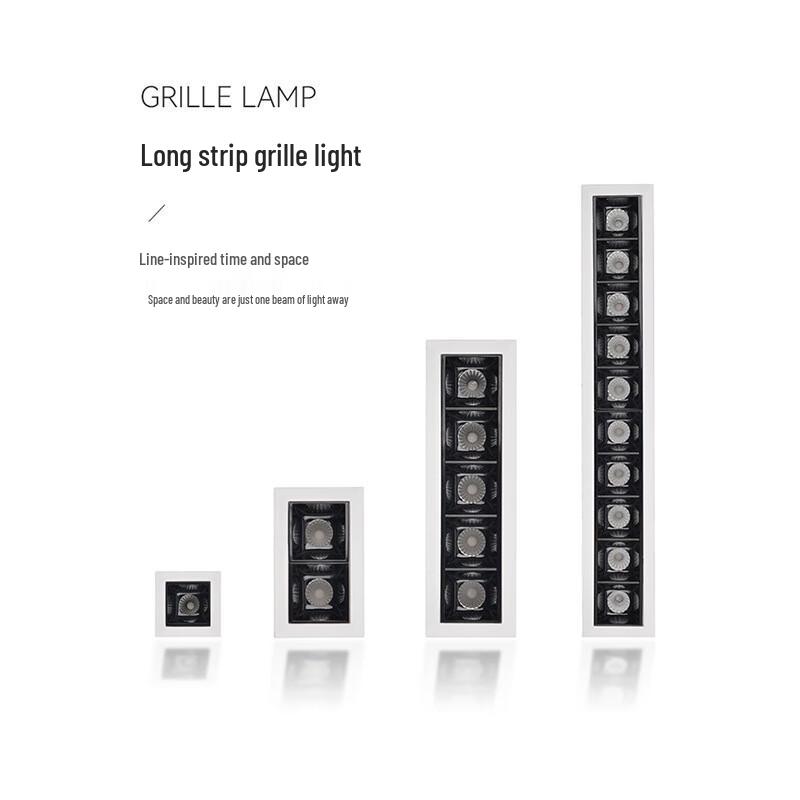 Surface-Mounted LED Grille Track Light