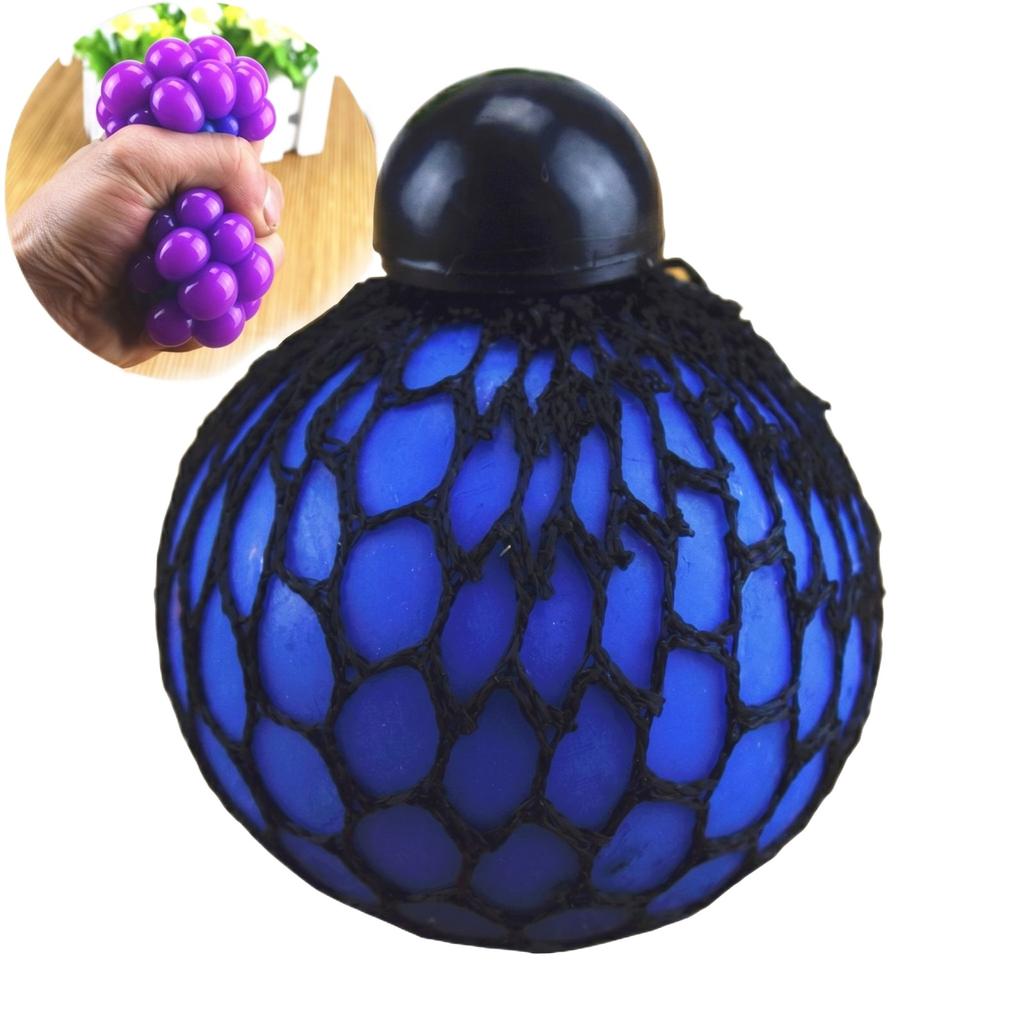 Mesh Covered Squeeze Stress Ball Toy for Hand Exercise and Sensory Relief Suitable for Office and Home Use 3ml Size