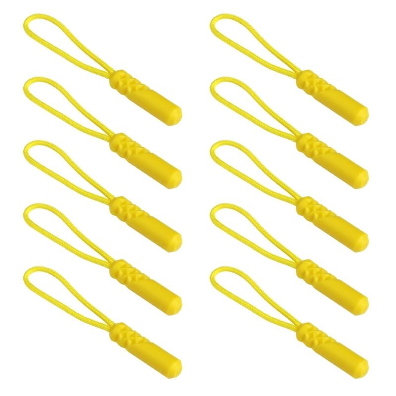 10lots Reliability Backpacks Zippers Tail Cord Suitcases Tent Zippers Cord for Outdoor Activity