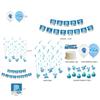Vibrant Blue's Clues Kids Themed Birthday Party Decor Set With Happy Birthday Banner And Balloons