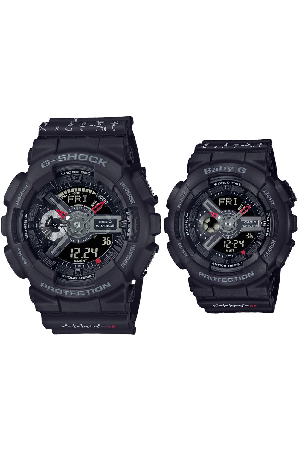 

Годинник PRESENTS COLLECTION 2021 Парний годинник чорний [Casio] G-SHOCK []G LOVER S G-SHOCK × BABY-G LOV-21A-1AJR чорний