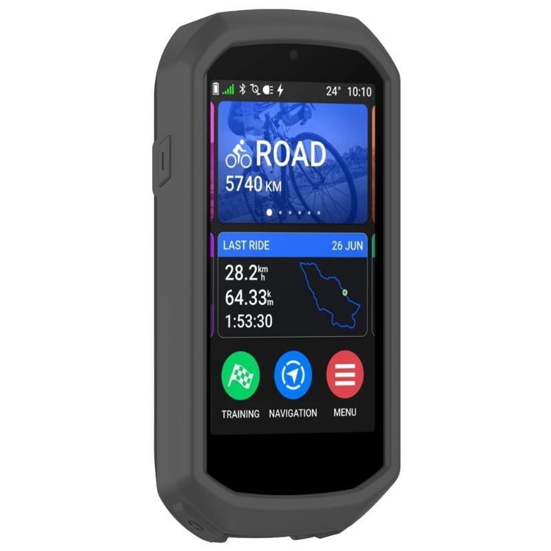 Shockproof Half Shell And Protective Film Fit for 1050 Bike Navigation Unit Cycling Computer Water Resistant Accessories