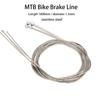 ZTTO 4pcs Bicycle Stainless Steel Shift Brake Inner Line MTB Road Bike Shifter Derailleur Shifting Brake Wire Cable Line 2100mm