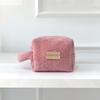 Cushion pouch_teddy pink