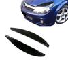 Car Front Headlight Lamp Eyebrows Eyelids Moulding Cover Trims For Opel Vauxhall Astra H MK5 2004 - 2009 2007 2008-A61E