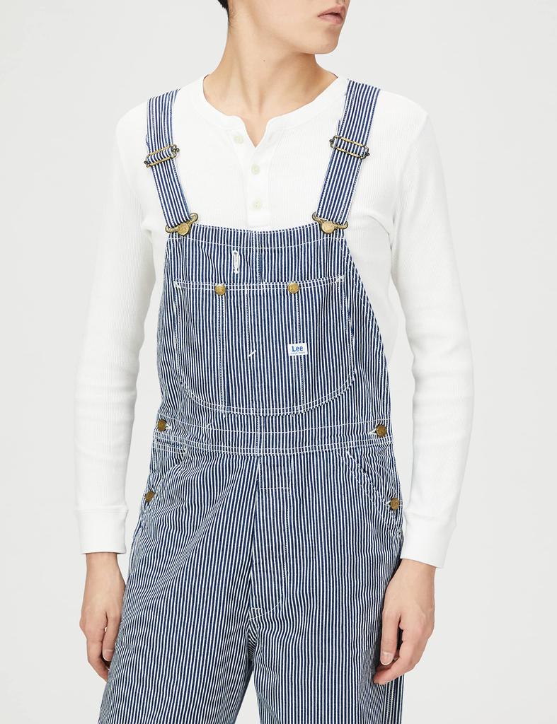 Denim Large L [Lee] Overalls, Salopettes, Size, Unisex, LM7254, Hickory,