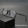 Retro Polygon Reading Anti Blue Light Photochromic Glasses Comfortable And Soft  Glasses Frames Men Women Vintage Eyewear