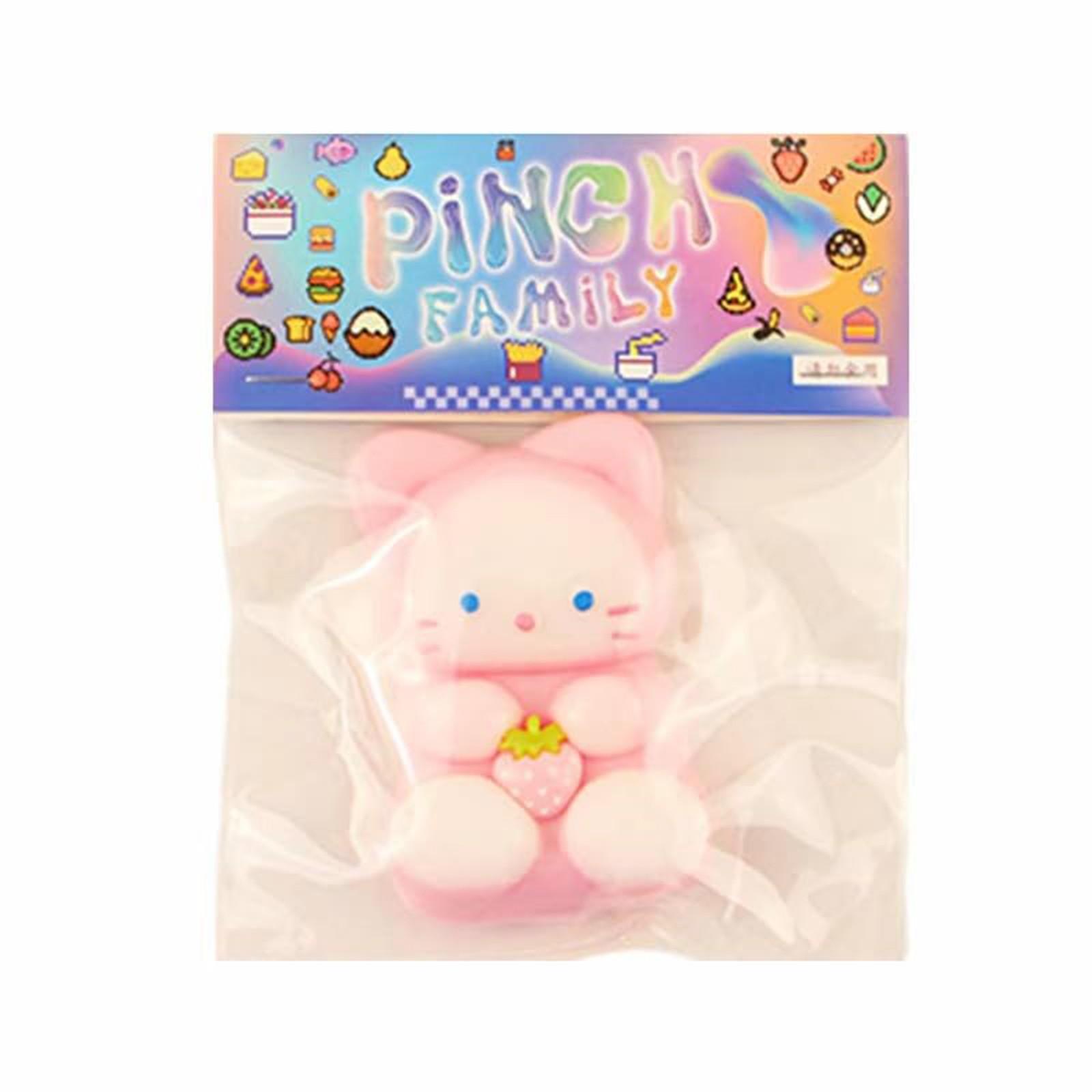 

Игрушка для снятия стресса из мягкой резины TPR в виде клубники One Size