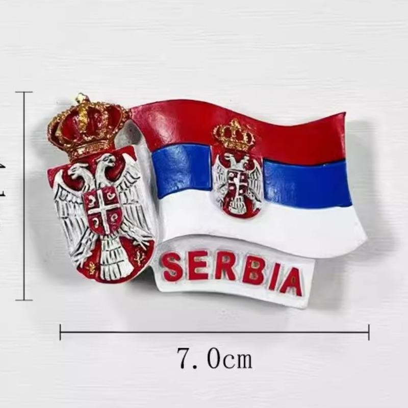 

Serbia Fridge Magnets Belgrade Travel Souvenirs Novi Sad Fridge Stickers Home Decoration Wedding Gifts