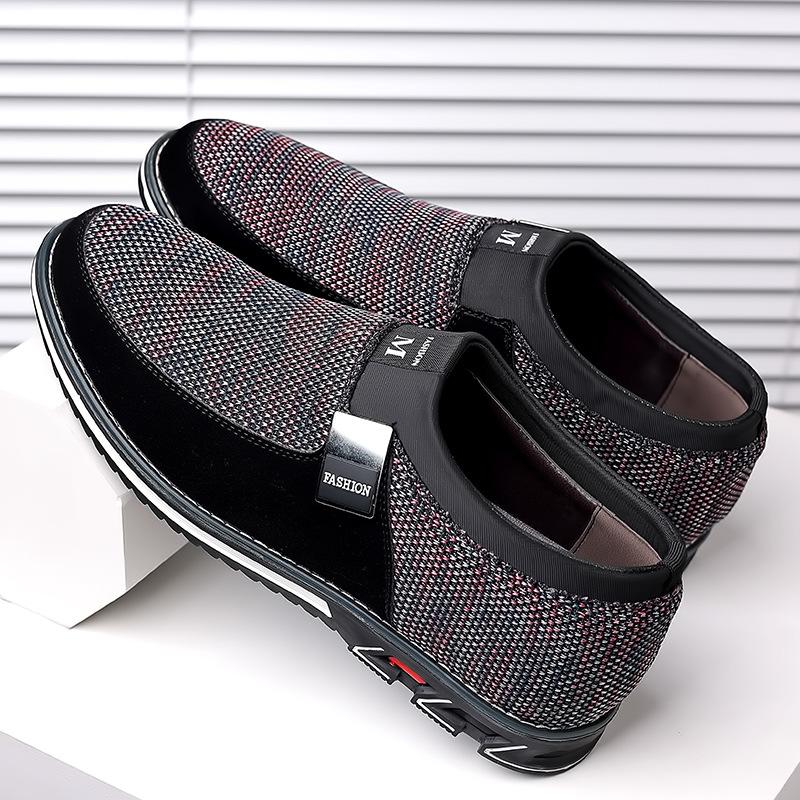HPIOPL quality flying woven surface 4022 four-color large size 38-52 fashion, sports leather shoes casual shoes