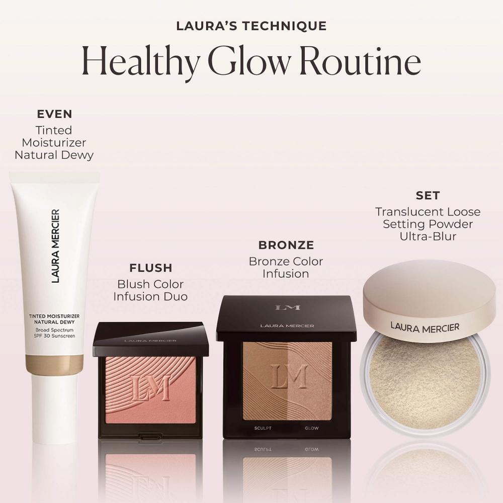 Laura Mercier Rouge Color Infusion Duo Puderrouge ohne Talk 0,17 oz 5 g