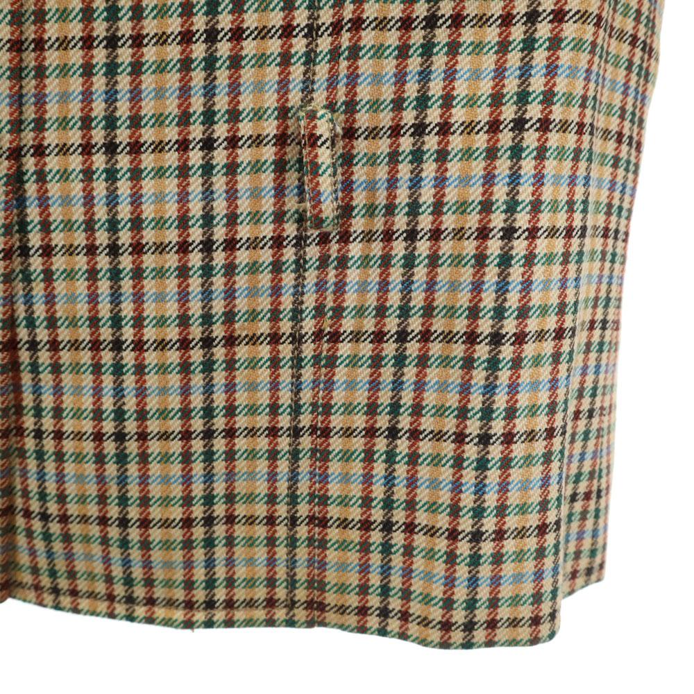 CELINE 80s 90s Made in France Old Check Pattern casual Skirt suit Setup Women Used
