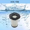 Aolleteau 3 Pack HEPA Filter is compatible with Iris Ohyama Vacuum Cleaner Cordless Handy Cleaner Model IC-H50 IC-H50-CW IC-H50-HA IC-H50-B