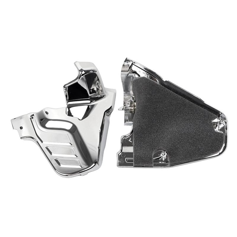 A28G-Engine Lower Side Cover In Chrome ABS For Honda Goldwing 1800 F6B GL1800BD Deluxe