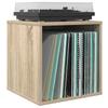 Vinyl Album Box 2 Pcs. Sonoma Oak 37 X 36.5 X 38 Cm