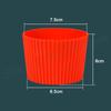 Silicone World Silicone Anti scalding Anti Slip Coffee Cup Cover Universal Tapered Thread Cup Sleeve Mug Ceramic Glass Cup Cover