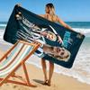 Newcastle United Print Beach Towel, Large Soft Quick Dry Towel for Beach Camping Swimming