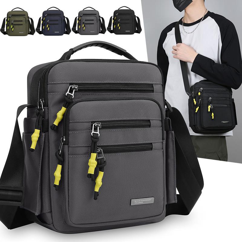 Outdoor Men's Shoulder Bag Multifunctional Sports Travel Crossbody Bag Business Travel Handbag
