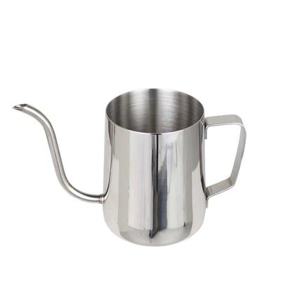 Dalton Edelstahl-Tropfwasserkanne, 650 ml. Der Wert eines Werkzeugs, nur zum Ausgießen. Kein Deckel. Kaffeezubehör. Küchenkrug. Höhe 12 cm. Breite 20 cm. Tiefe