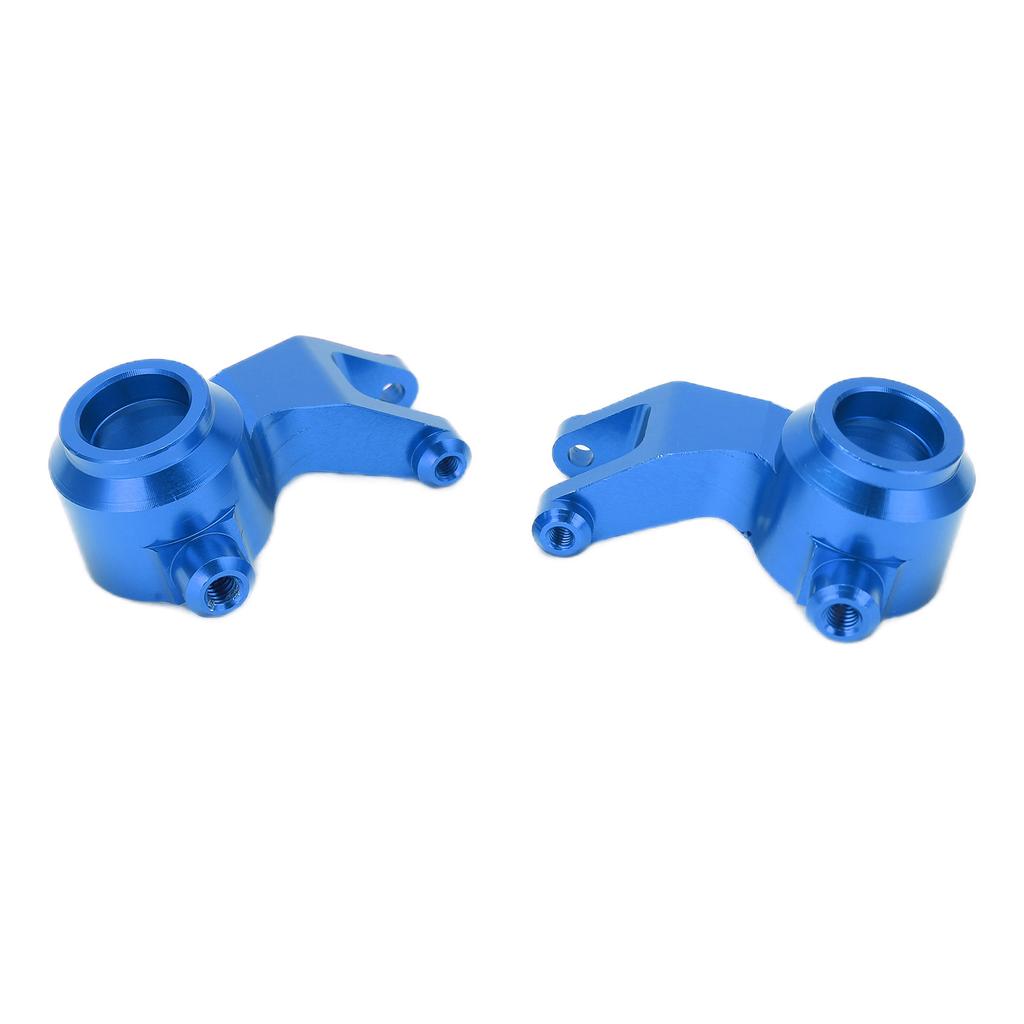 2pcs RC Steering Block RC Aluminum Alloy Steering Cup for ARRMA Senton Series 110 RC CarBlue