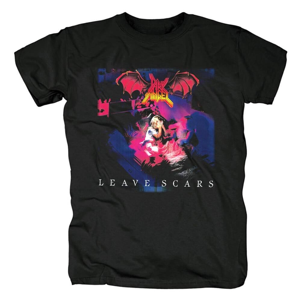 Vtg Dark Angel Band Leave Scars Cotton Black Unisex T Shirt TR350 Unisex T-Shirt S