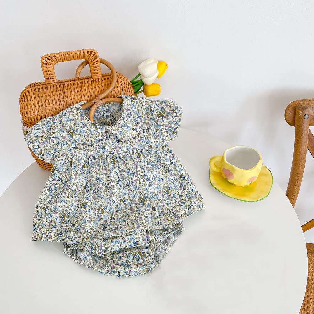 Haine Bebelus Haine Haine Fete Vară Mânecă Scurtă O Piesă Pantaloni Scurți Pantaloni Fete Casual de Zi cu Zi Vizită la Templu Recital Shichigosan Zi de Naștere