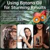 2x Batana Oil with Rosemary - Nourish Scalp, Promote Hair Growth, Repair Dry & Frizzy Hair, Natural Hair Oil for Men & Women, 60ml/Bottle