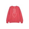 MLB Boston Red Sox Logo Loose Fit Crewneck Long Sleeve Sweatshirt Unisex sweatshirt 3AMTH0314-43RDS
