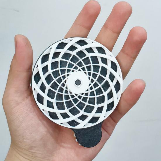 Stress Relief Spiral Toy 3D Printed Toy Pocket Size Fidget Toy Relaxation