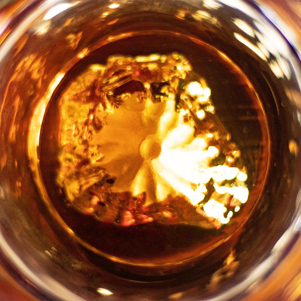 Tajima Glass Handcrafted Mount Fuji Rocks Glasses in Sakura Kiriko Blossom Cut Wrapped in a Sakura Furoshiki Perfect for Respect for the Aged or