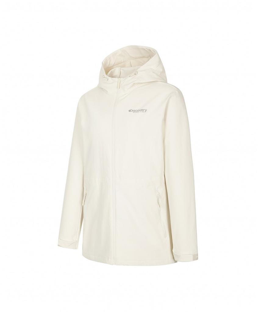 Discovery Expedition Women'S Essential Hooded Softshell Jacket (L/Cream)