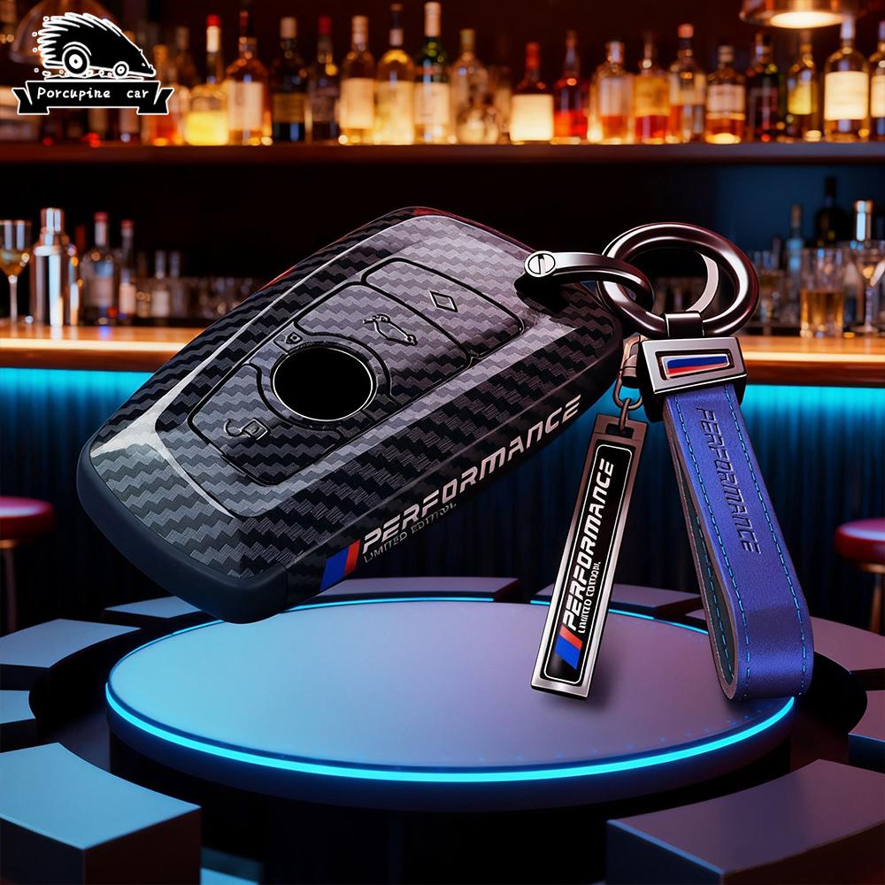 ABS Carbon Fiber Car Key Cover Case For Bmw F20 F30 F31 F34 F10 F11 F25 I3 M3 M4 F15 F16 3 5 Series GT Car-Styling Accessories