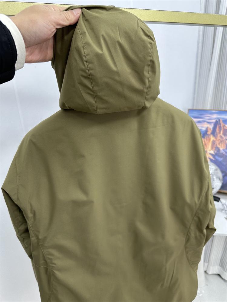 ARC Alternativ Herr 5K+P Vattentät Vindtät Jacka med Huva, Förtjockad för Höst & Vinter Utomhus Fritidskläder.