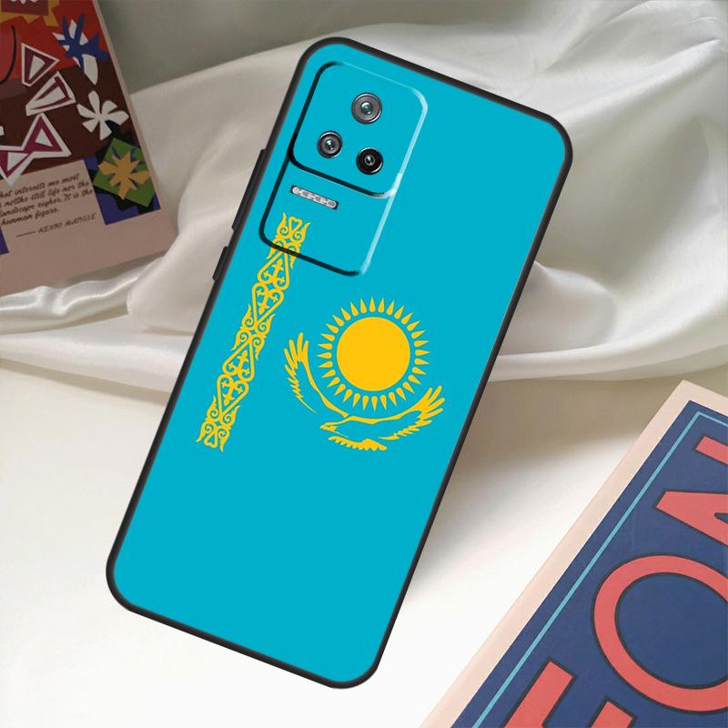 Kazakhstan flag Case For Xiaomi 15T 14T 13T Pro 14 15 17 Ultra POCO X7 Pro X3 X5 X6 F5 F6 F7 F8 Ultra Coque