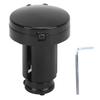 Bike Mirror Rigid PVC Acrylic Small Lightweight Black Cycling Accessories for Bicycle Handlebars