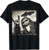 Bigfoot Rocker Tongue Ufo Selfie Sasquatch Rock Men Boys Gift Unisex T-Shirt