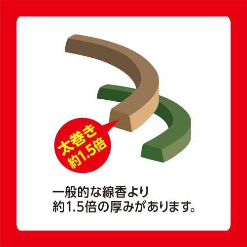 Ikari Disinfectant, Thick Roll, High Smoke Type, Outdoor Use, Powerful Insect Repellent, Mushikurin Pest Insect Coils, 24 Rolls