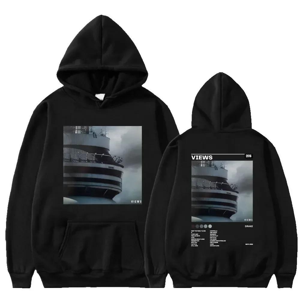 Hip Hop Rapper Grafische Drake Bedrukte Hoodie Mannen Vrouwen Hip Hop Sweatshirts Oversized Streetwear Y2k Harajuku Pullover Trainingspak Vrouwelijke Mannen Kleding