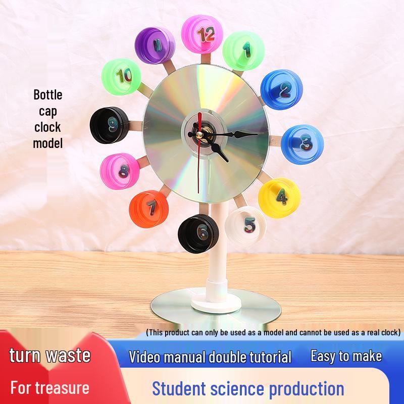 

Children s Educational Science Experiment Kit: Handmade Clock for Ages 6-12