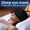 3D Eye Mask Adjustable Suitable for Men and Women with No Pressure On the Eyes Breathable and Light Blocking Eye Mask Black