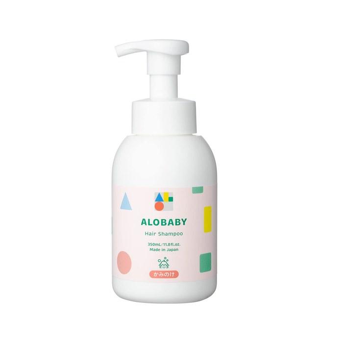 Alo Baby Hair Shampoo No Additives, Organic, Baby, Foam Type 350ml x 1 / 350 Milliliters