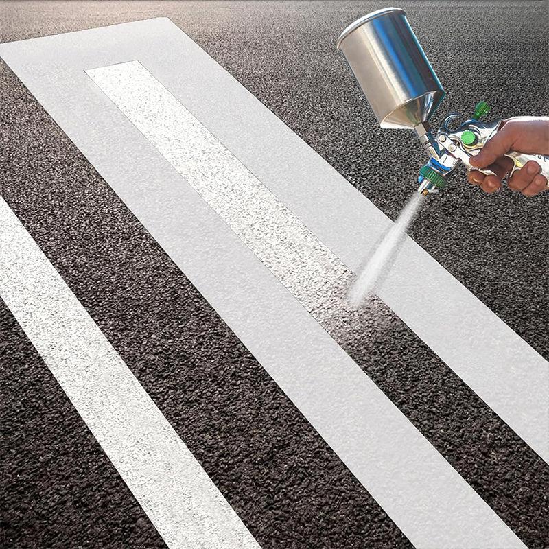 Šablona na parkovací čáry 4 x 84,6 palce Opakovaně použitelná silikonová skládací šablona na rovné čáry Šablony na chodníky pro obrubníky Parkoviště