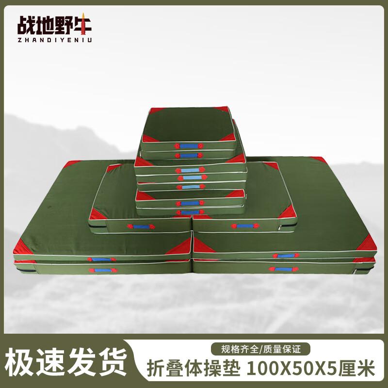 Battlefield Bison Folding Canvas Gymnastics Mat