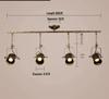 American Retro Industrial Cylinder Pendant Track Lamp